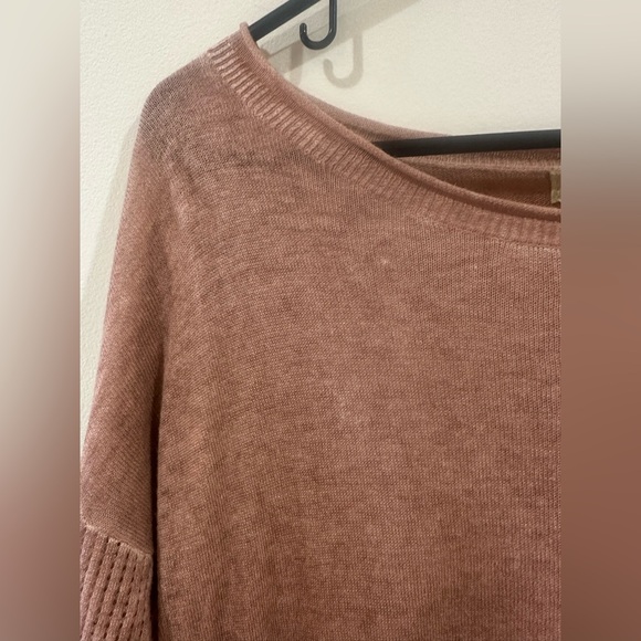 Democracy Blush Knit Lightweight Sweater - Picture 6 of 9